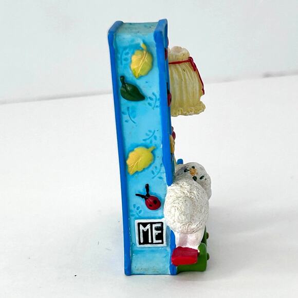 Vintage Mary Engelbreit Ink Letter L Small 2.5" Decorative Item Lamp Lamb Leaf - Picture 2 of 4